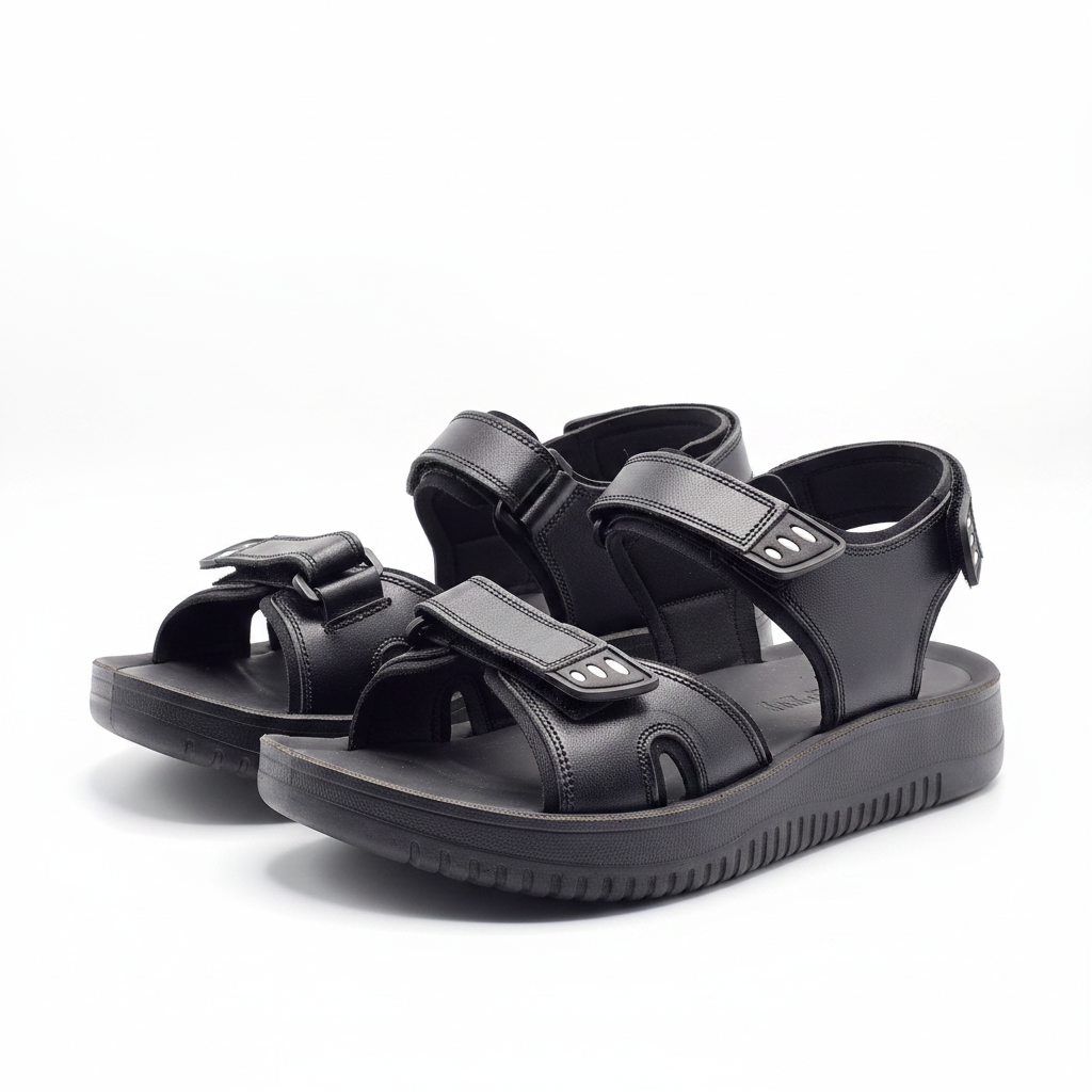 SANDALE R-203 NOIR