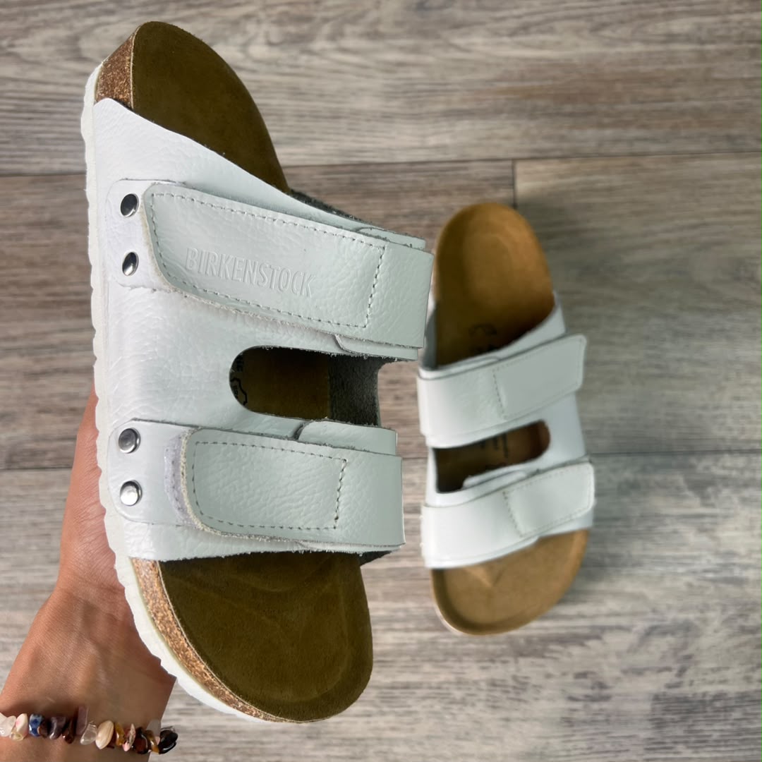 Sandales homme blanches