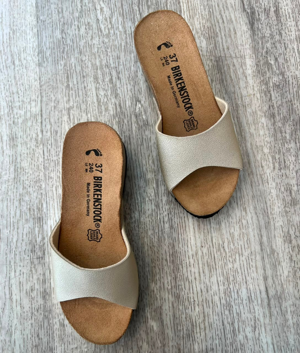 Sandales femme dorées