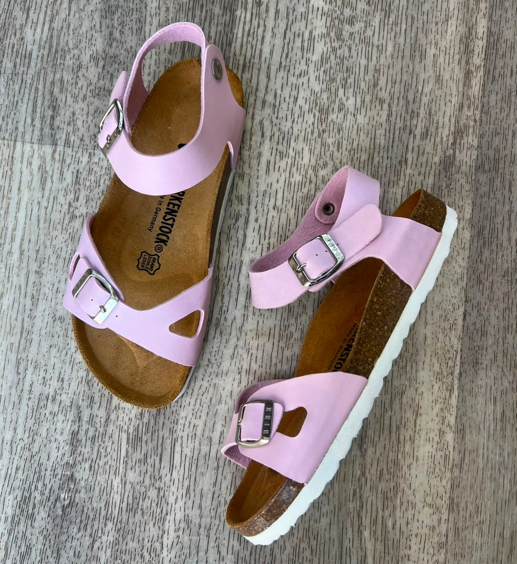 Sandales femme rose