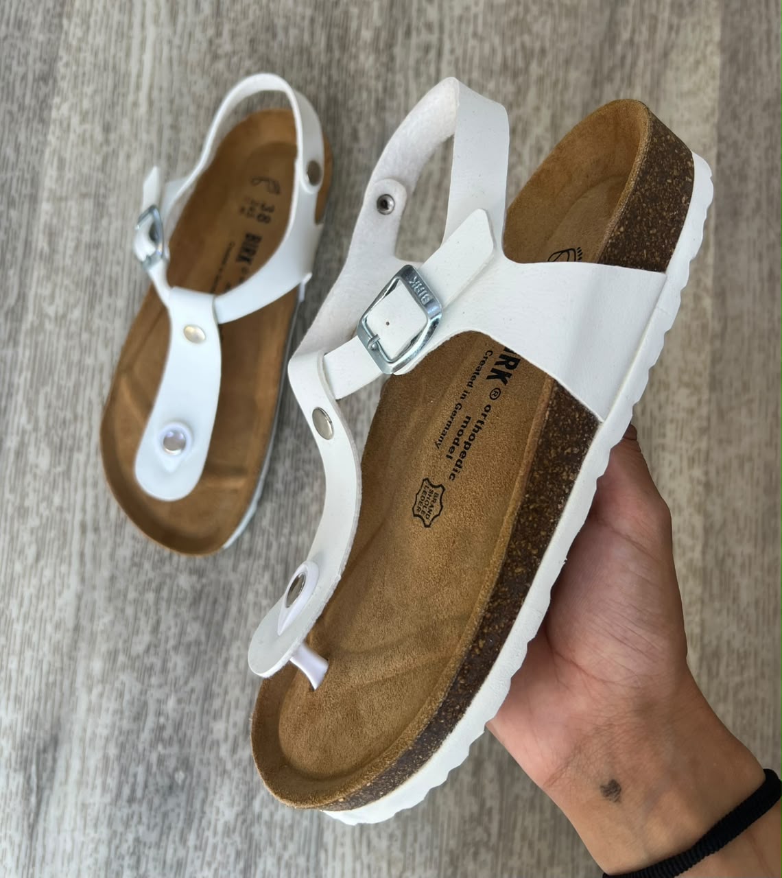 Sandales femme blanches