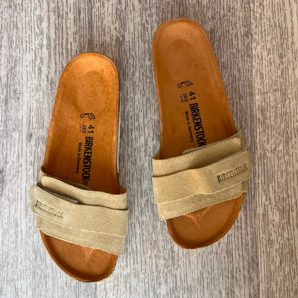 Sandales homme cuir sable