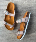 Mayari — Sandale beige homme
