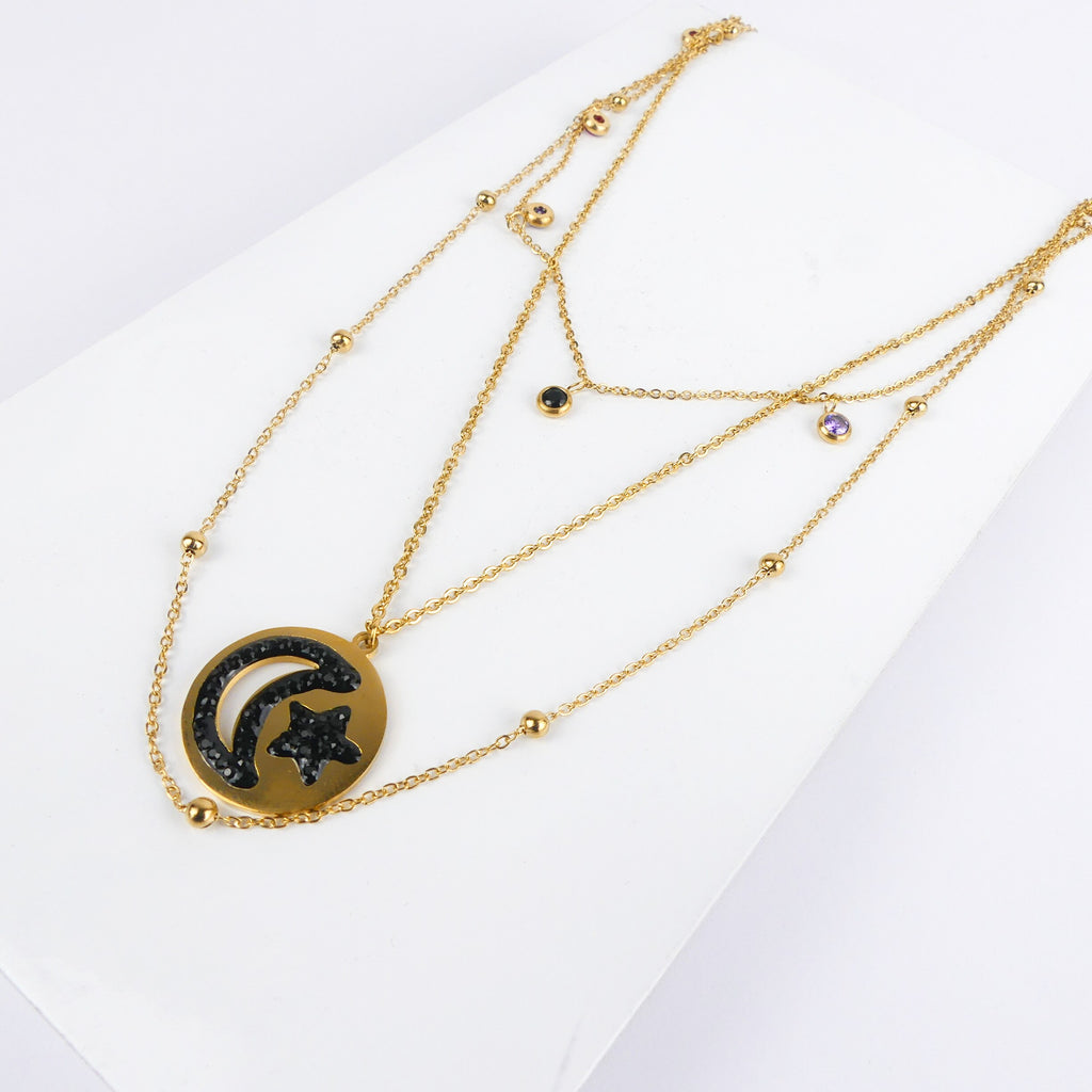 Collier Double Chaine N°62