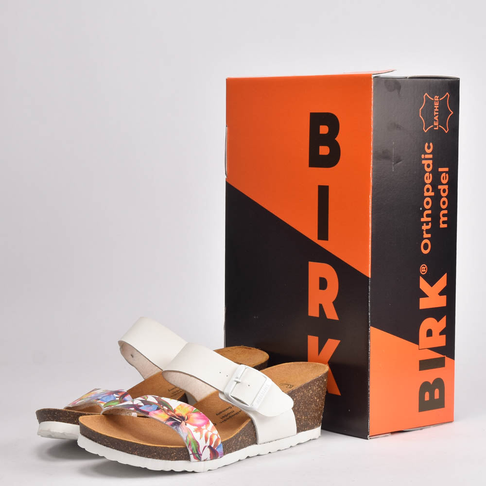 BIRK BLANC FLEUR F-50-BKF-202BF