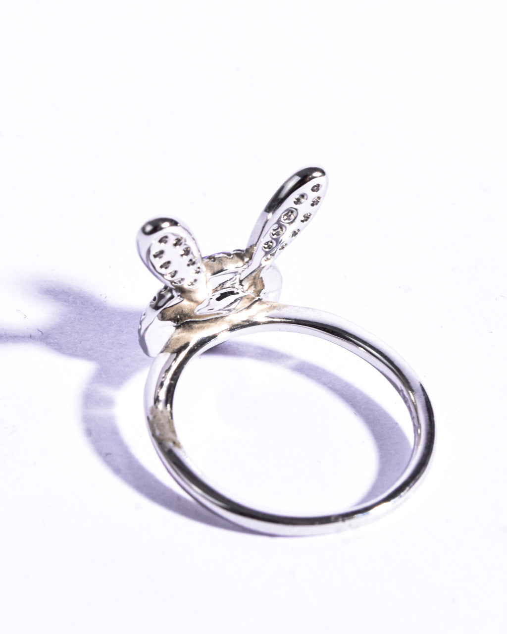 bague lapin move -argent-