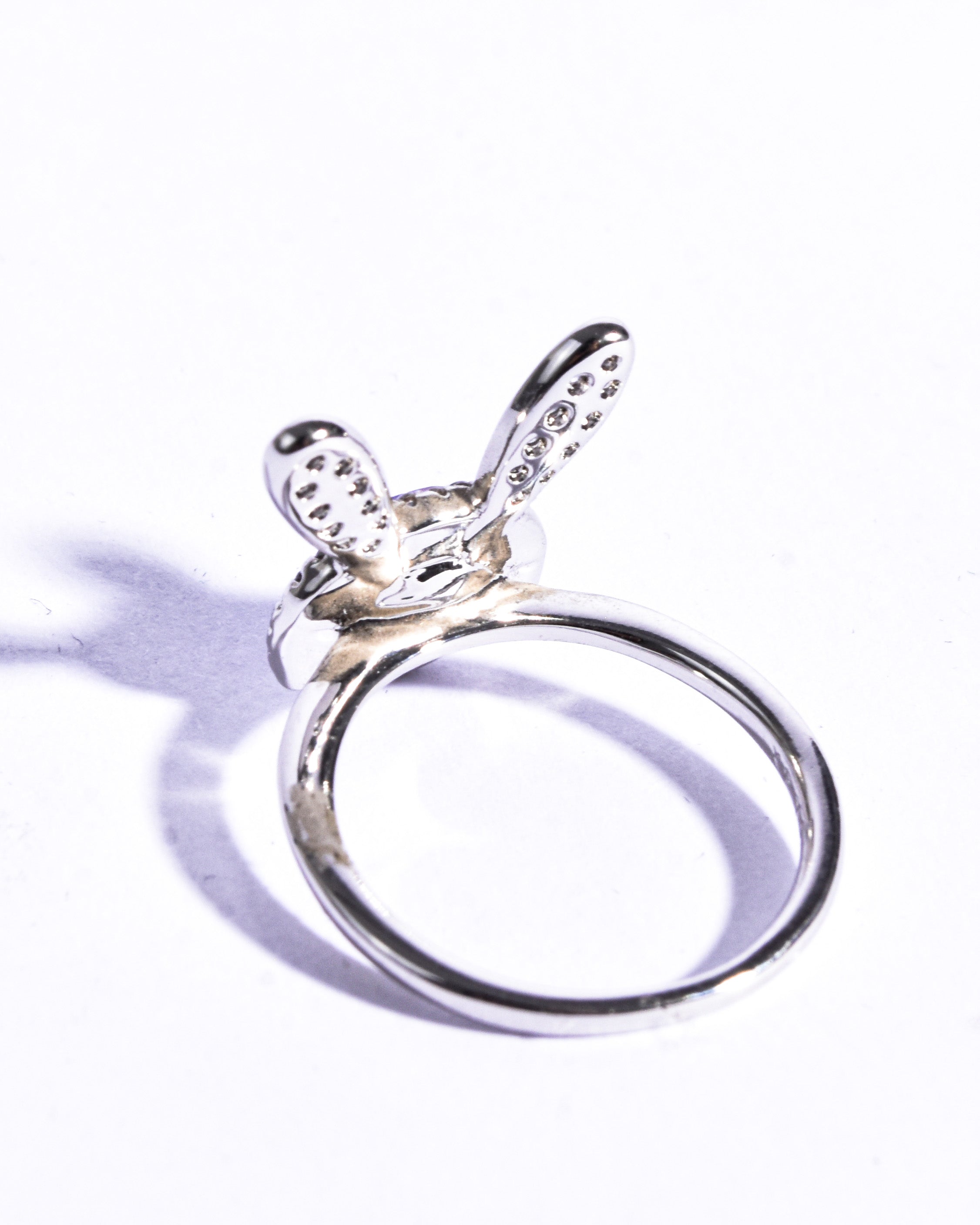 bague lapin move -argent-