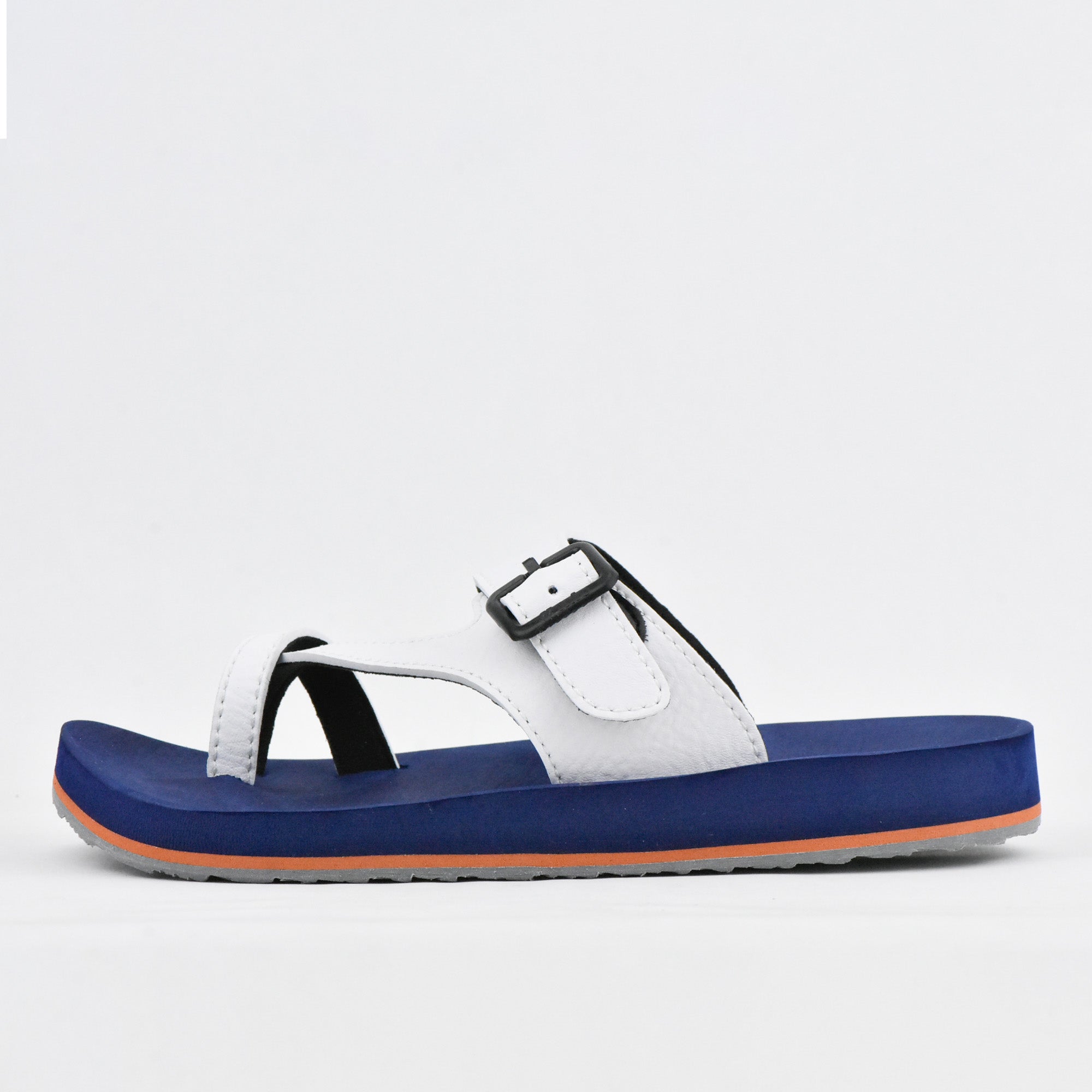 KITO CLAQUETTE AA51M WHITE-NAVY BLUE AA51MWNB