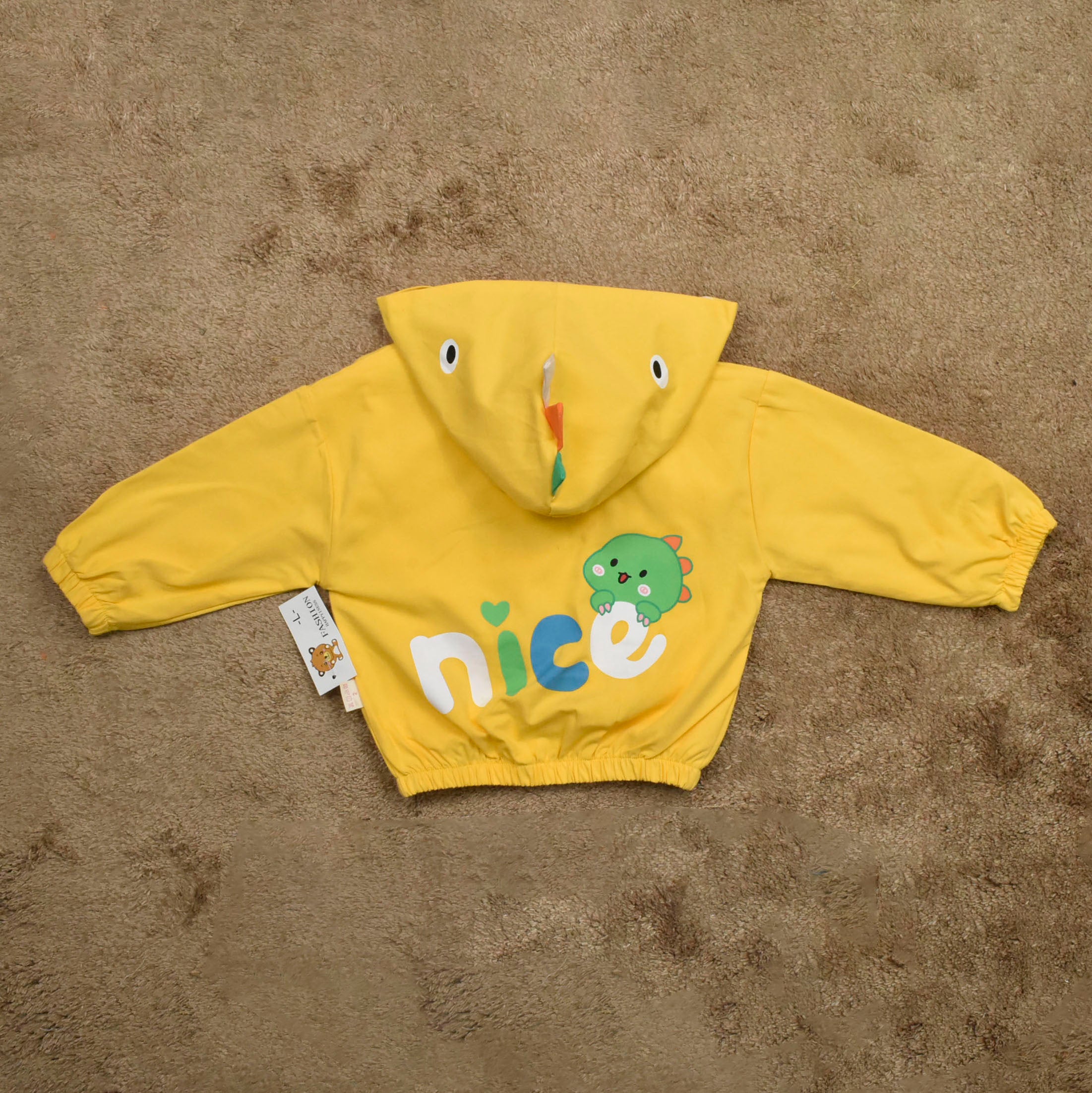 طقم 3 قطع من سترة واقية من الرياح باللون الأصفر من دينولاك 30439