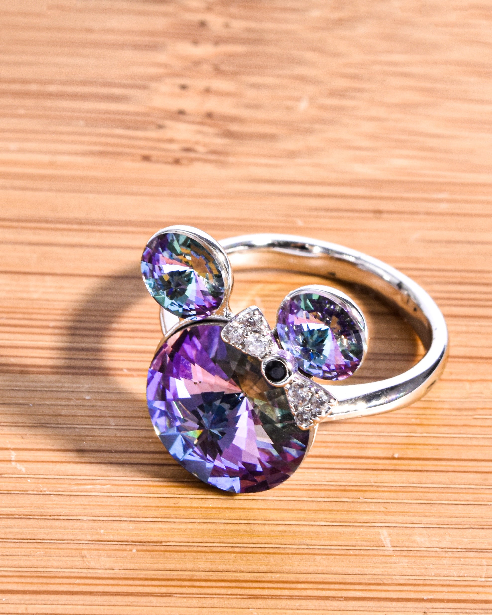 bague mickey mousse move reflé