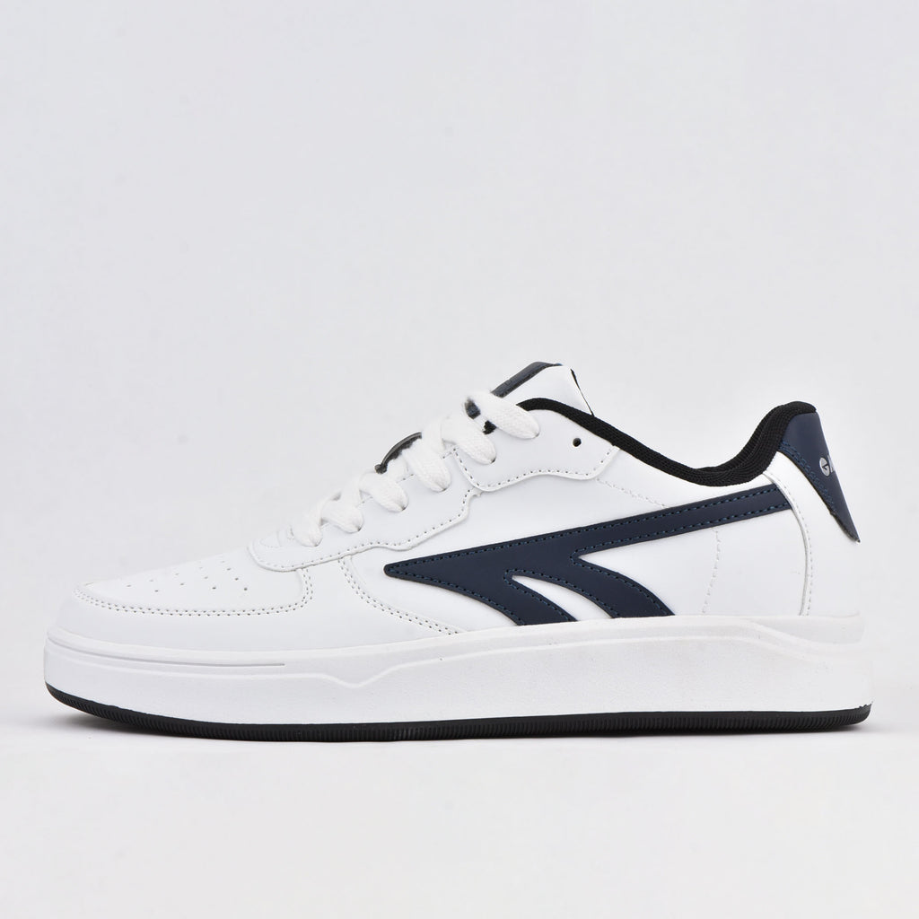 VASITY COURT WHITE/NAVY/BLACK HI TEC S013767