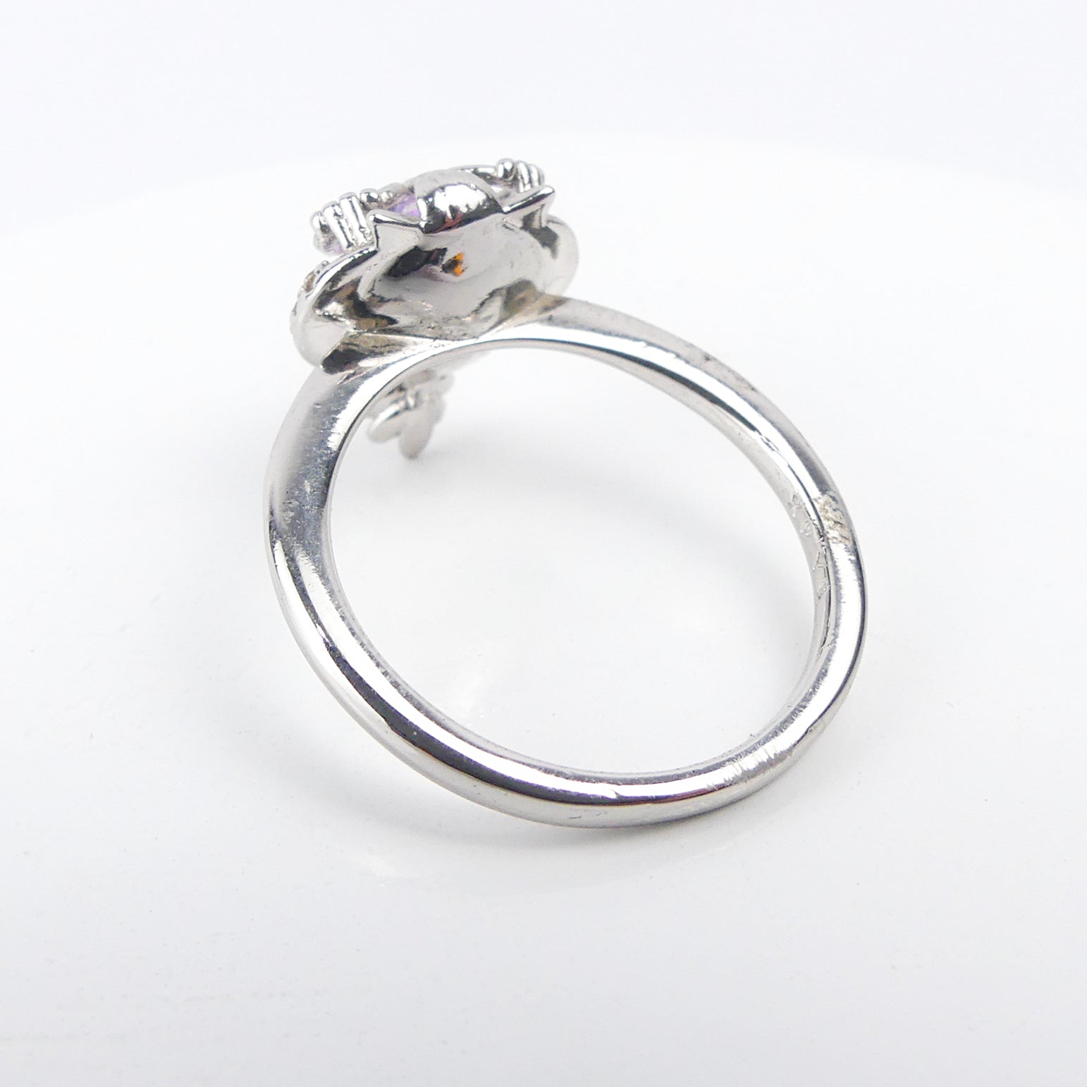 Bague pierre hibou Blue reflé