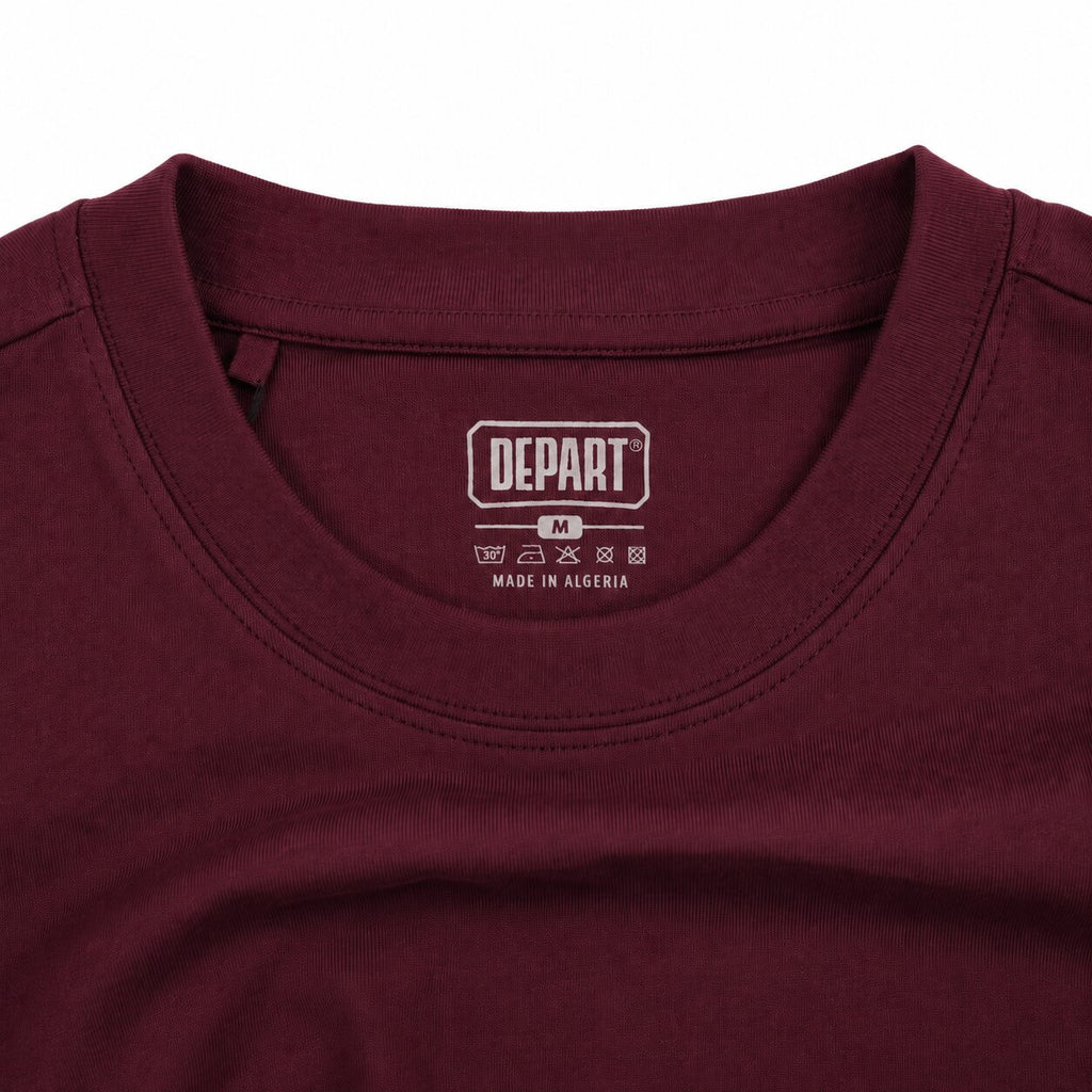 Départ Homme T-shirt Oversize Bordo MT340-G23-014065