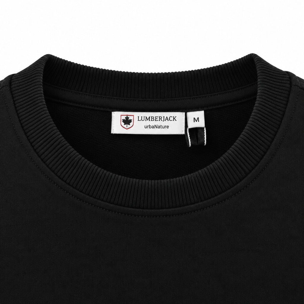 LUMBERJACK SWEAT SHIRT LBJ-00602-BLK