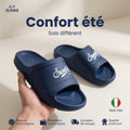 SUN68 Slippers Monoblock X36115-0701-NAVYBLUE