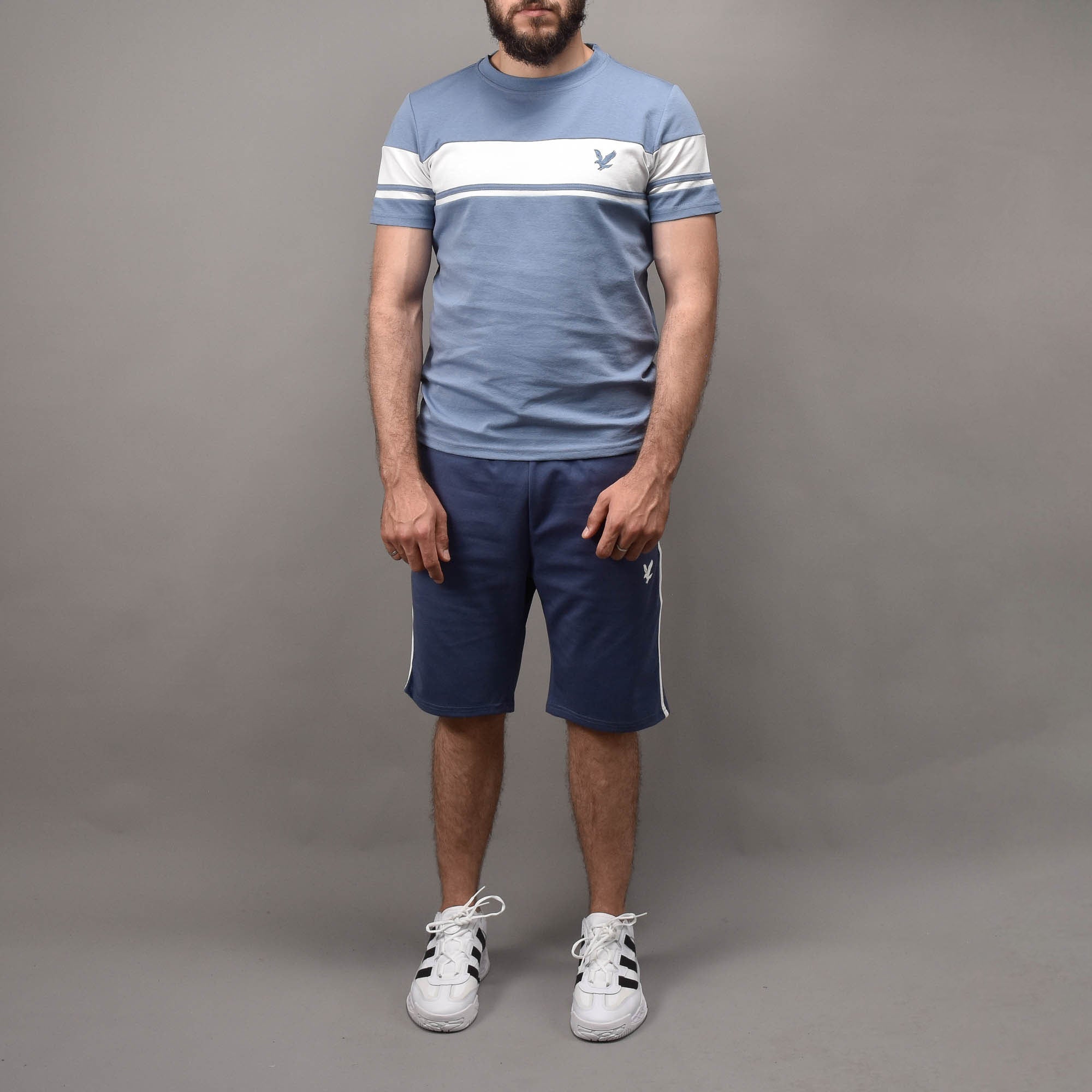 ENSEMBLE EAGLE BLEU BLANC