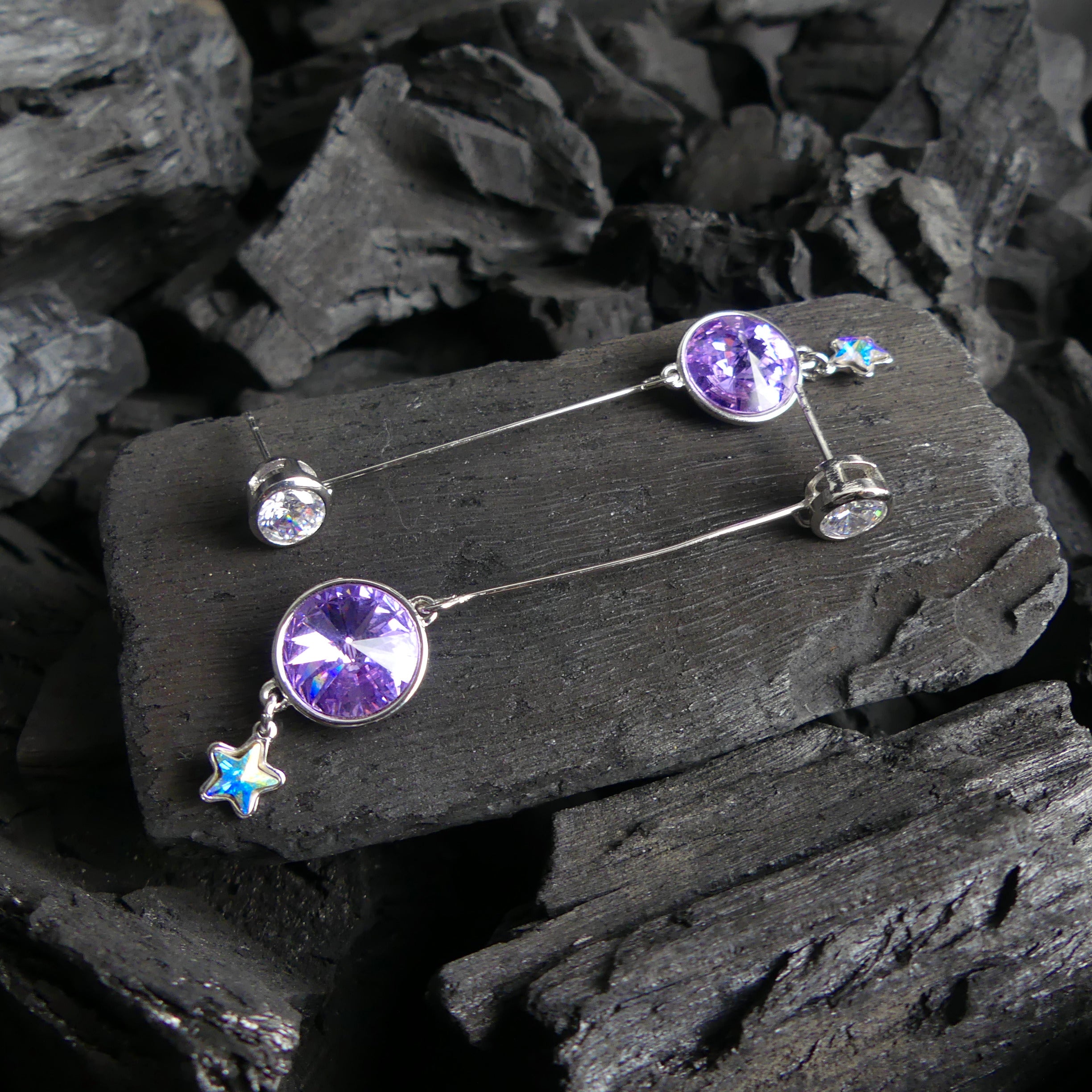 boucle d'oreille pendantes rond move