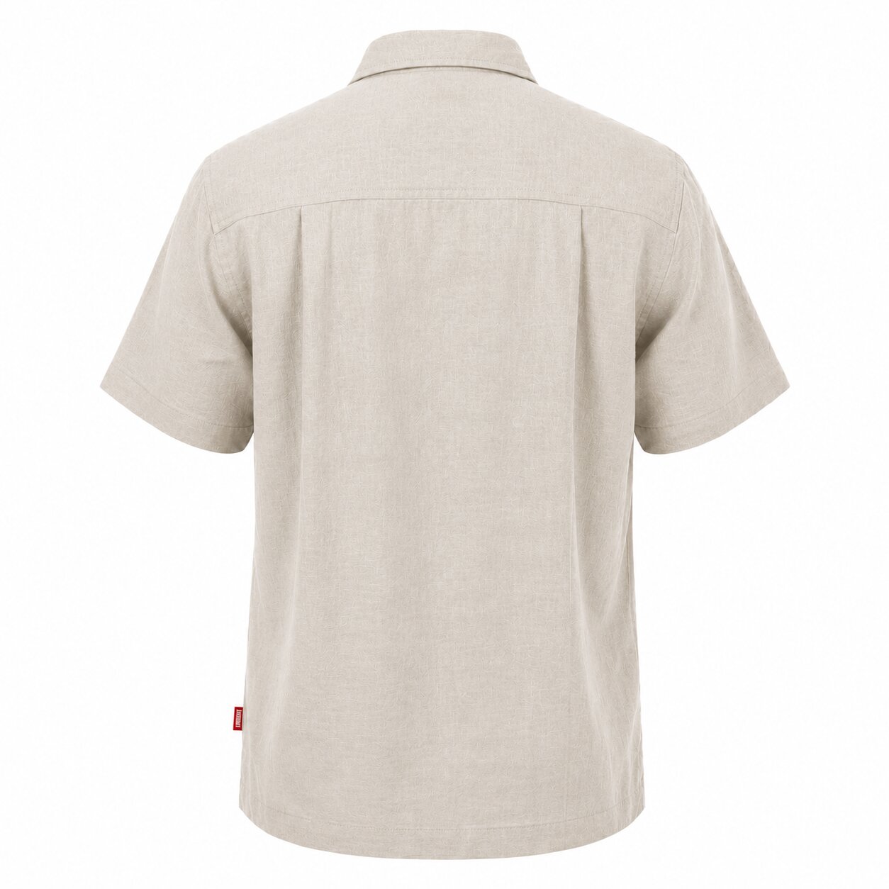 Départ Homme Chemise en Lin Beige MZ139-G21-000740