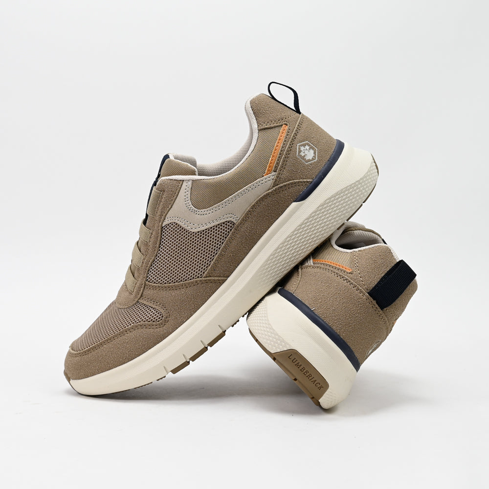 Lumberjack Neil basket homme — détail matière