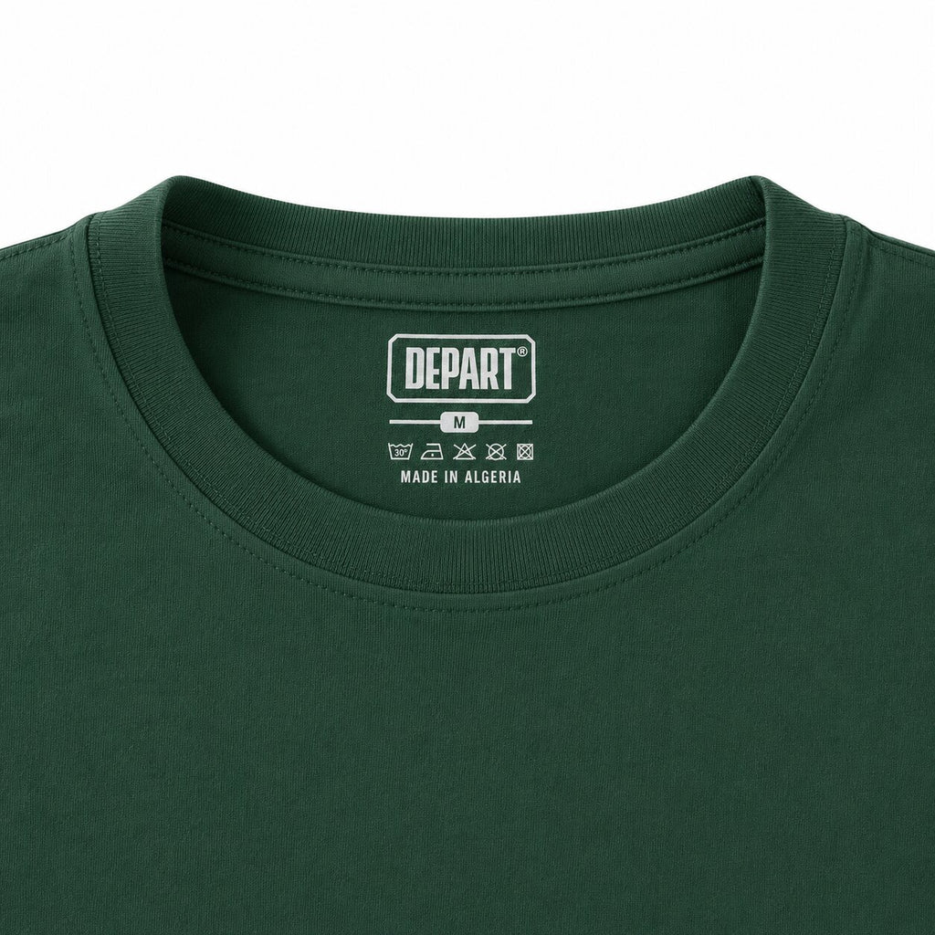 Départ Homme T-shirt Oversize Vert MT319-G23-014090
