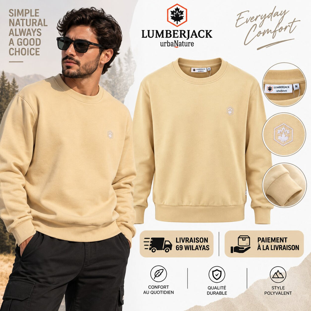 LUMBERJACK SWEAT SHIRT LBJ-00601-KAK