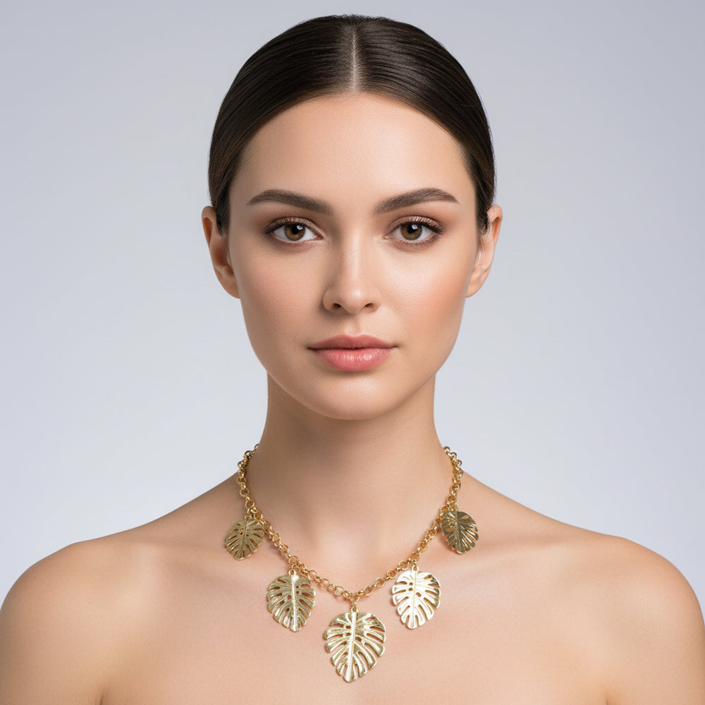 BREEZE LEAF NECKLACE