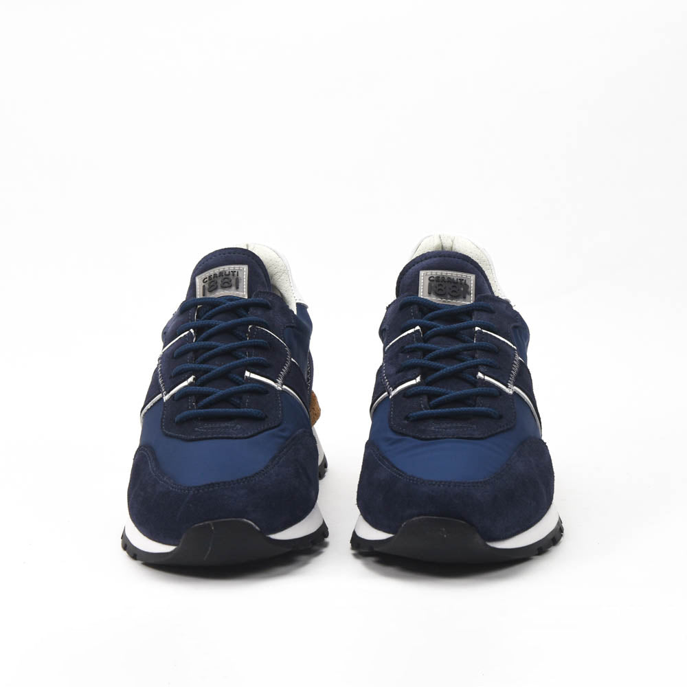 Cerruti 1881 Man Shoes Sneakers CSSU01241-BLUE