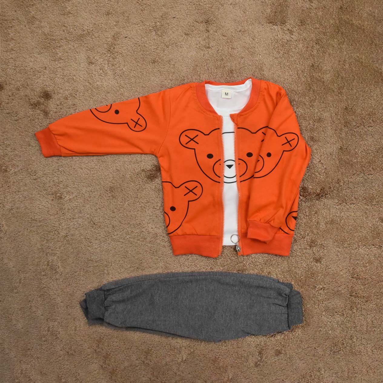 مجموعة أولاد كاوز من 3 قطع من الطوب الأحمر