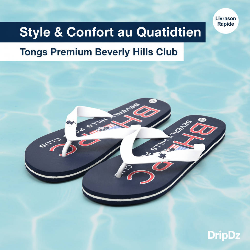 BEVERLY HILLS POLO CLUB CLAQUETTE 2476-NAVY