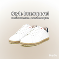 ANDRÉ  ESPADRILLE HOMME STANISH BLANC