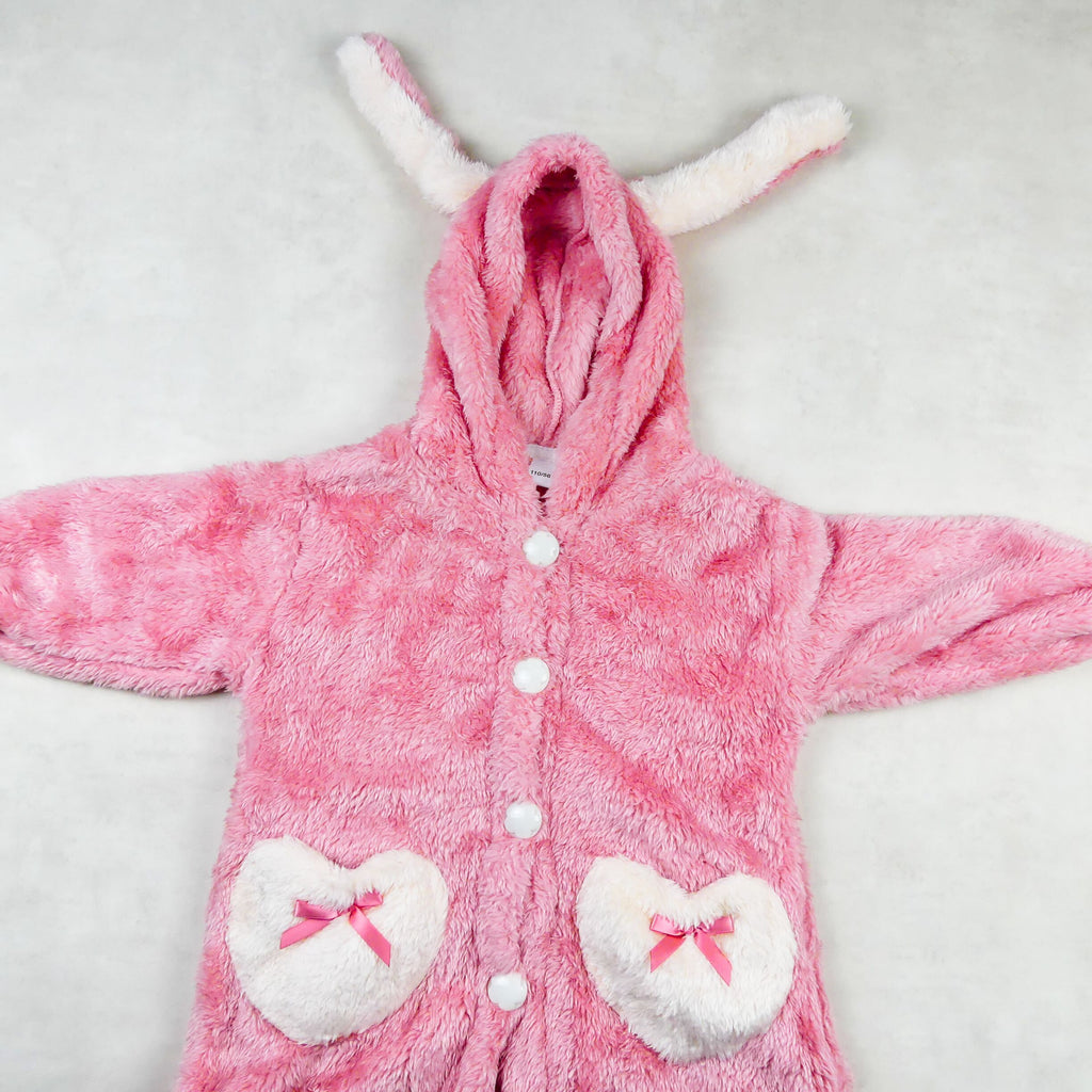 robe fourrure rose foncé (lapin) 4433