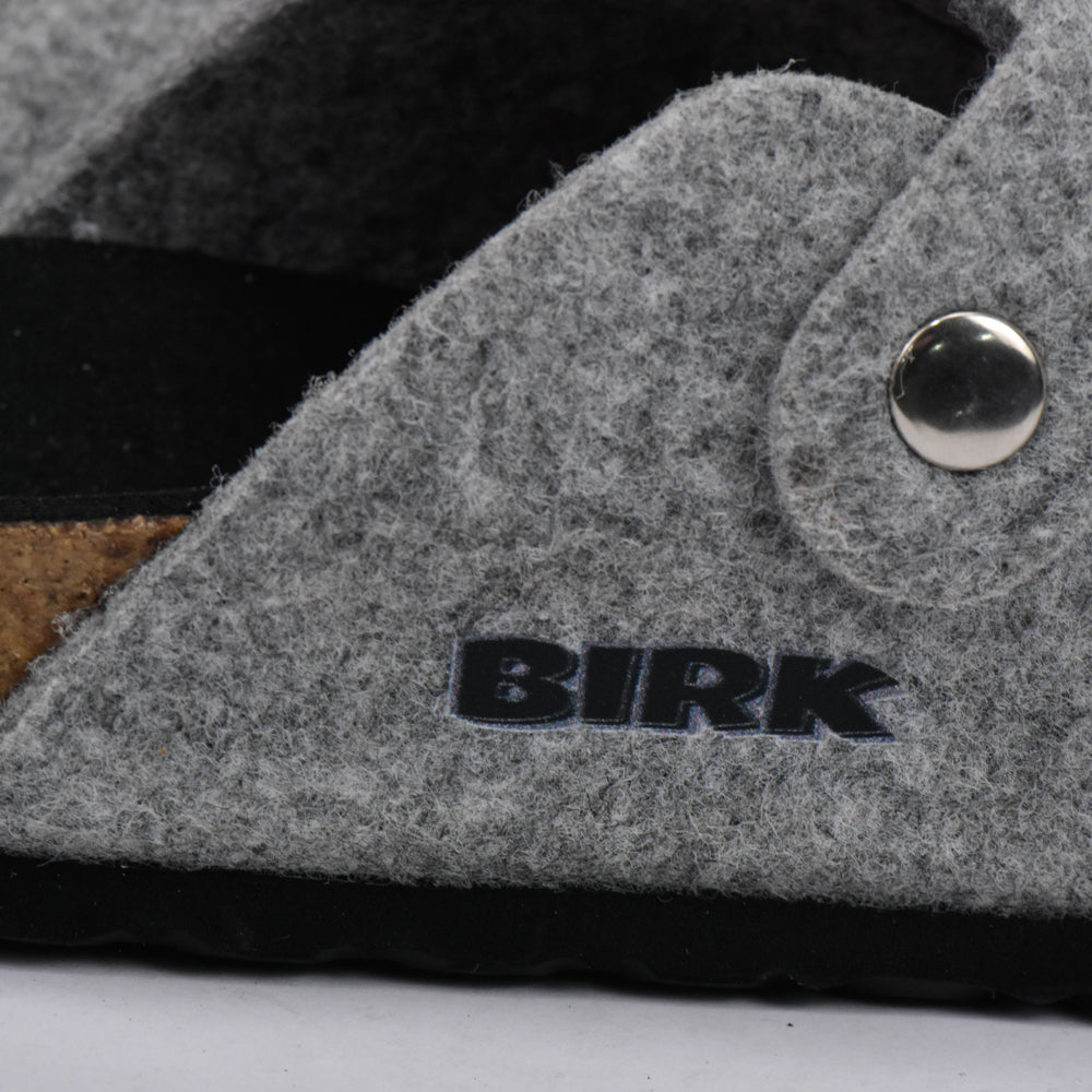 BIRKSBOT GREY FELT PLANTA BLACK F-0GERSBOTFGPN