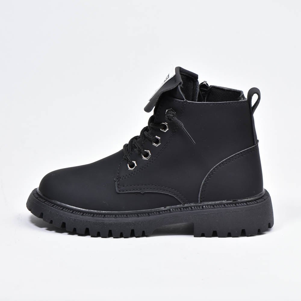Botte - À Lacets Noir