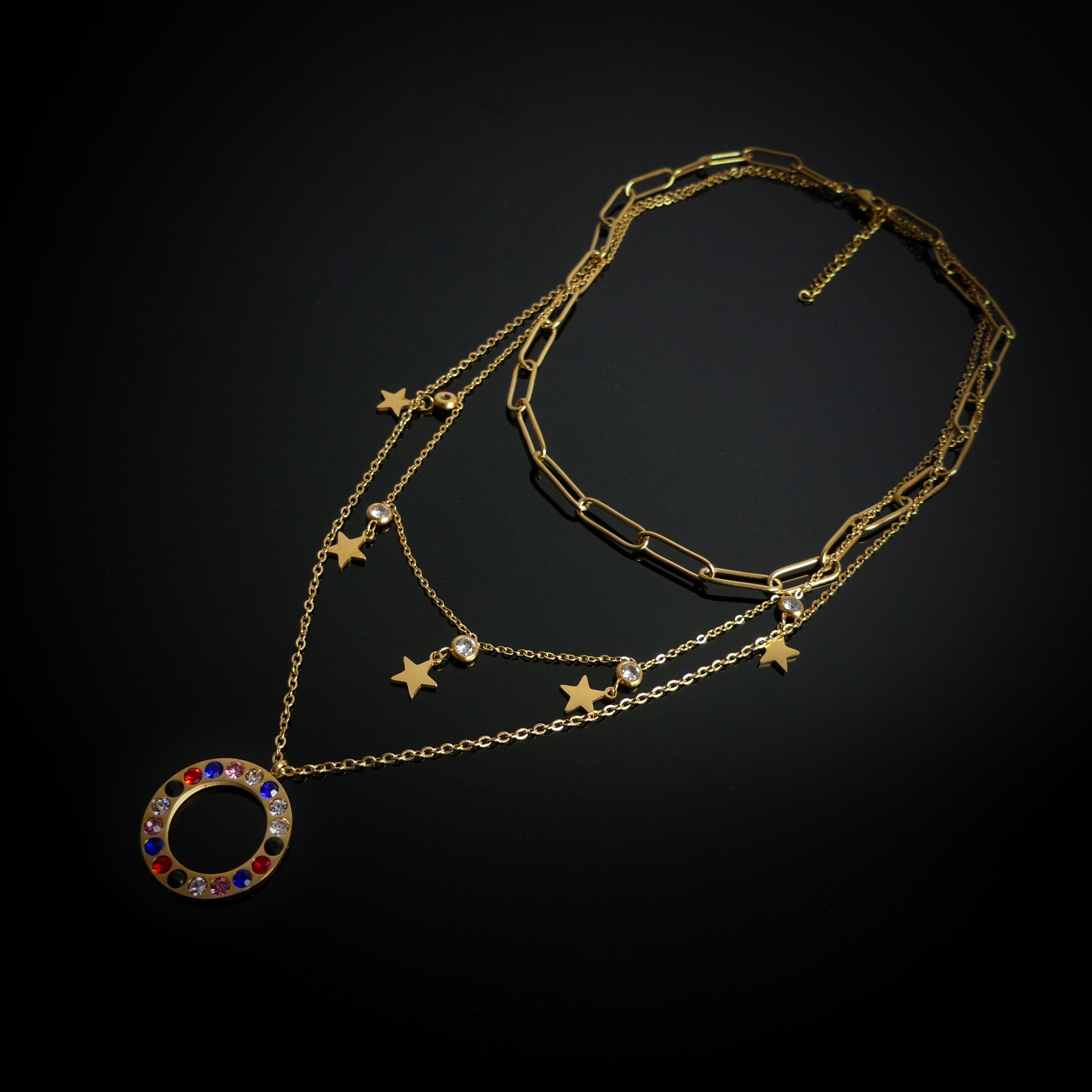 Collier Double Chaine N°58