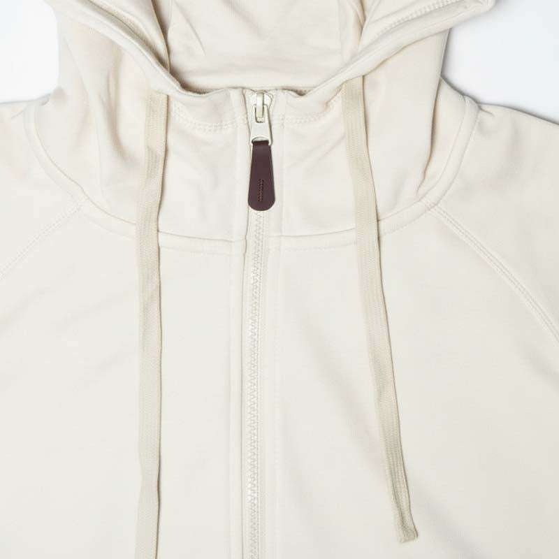 Sweat à capuche zippé homme BLANC CASSÉ DL-14BC