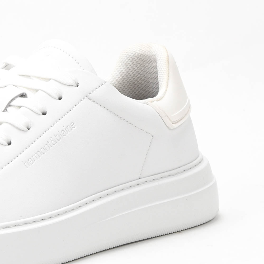 Harmont and Blaine Calf Gum Sneakers Homme EFM252-020-AA0-A0