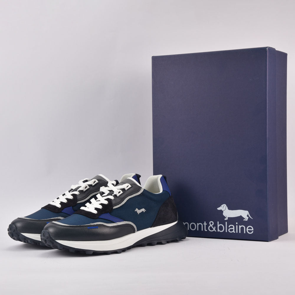 Harmont and Blaine - Chaussure DAIN/CUIR BLU/DRK/WHT
