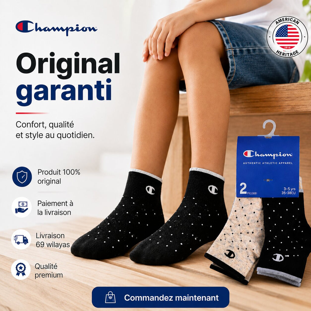 Champion 2-Pack Footie Soc804321-EM514ks