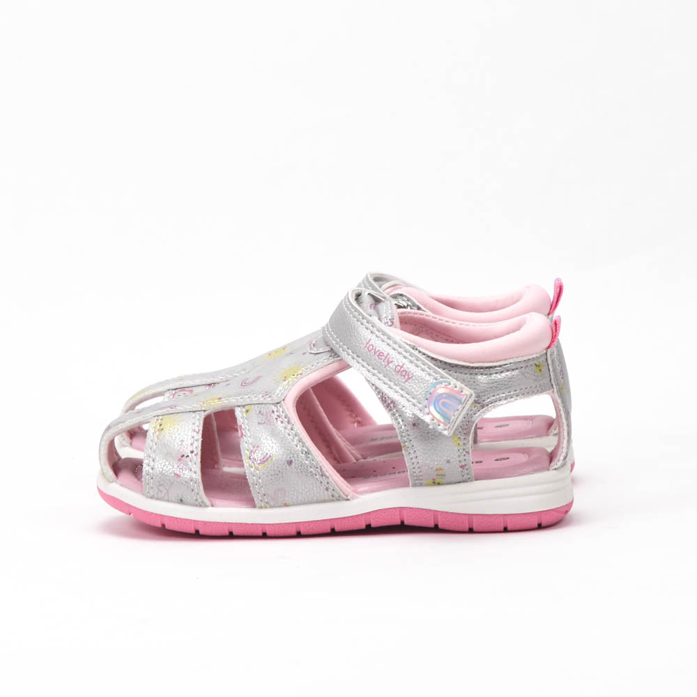Safety Jogger Sandales Anatomiques Argent Enfant 607701-SIL-PNK