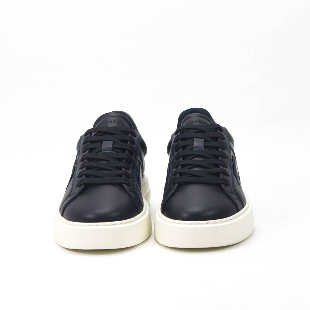 Harmont and Blaine Blue Sneakers Homme EFM252-022-1B0-12