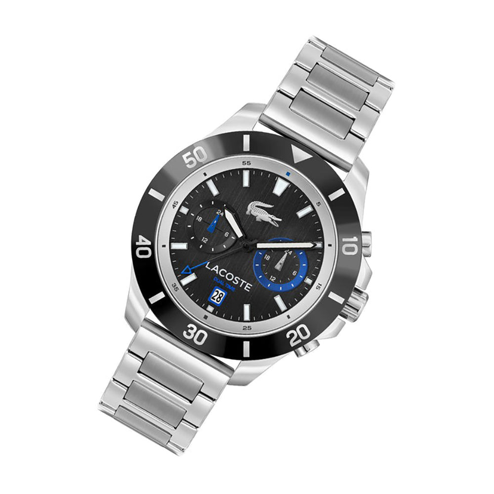 MONTRE Lacoste Stainless Steel Black Dial Multi-function Men\'s Watch 2011342