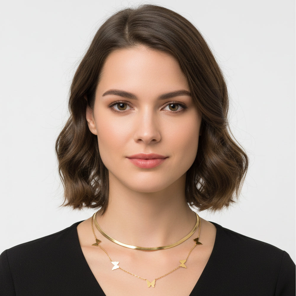 Collier Double Chaine N°66