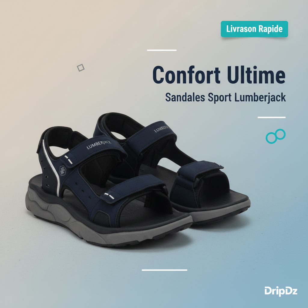 LUMBERJACK Sandale Homme BYRON SMG8206-004-CC001