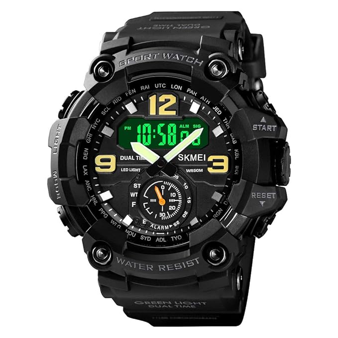 ساعة سكيمي السوداء