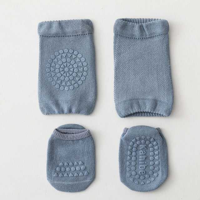 SOCKS ET GENOULLIER BLUE BABY BOY