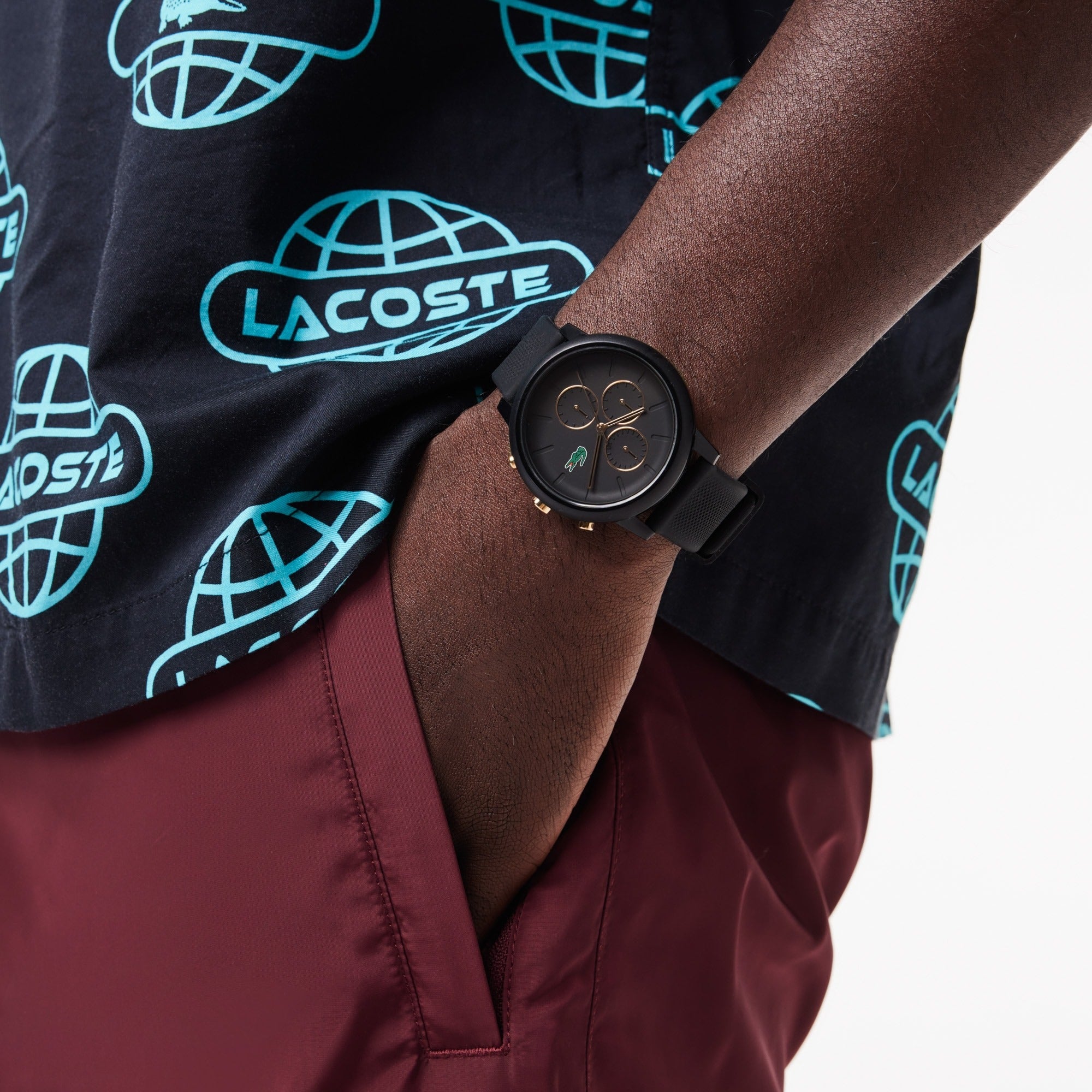 Montre chronographe Lacoste.12.12 silicone \ 2011247