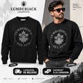 LUMBERJACK SWEAT SHIRT LBJ-00602-BLK