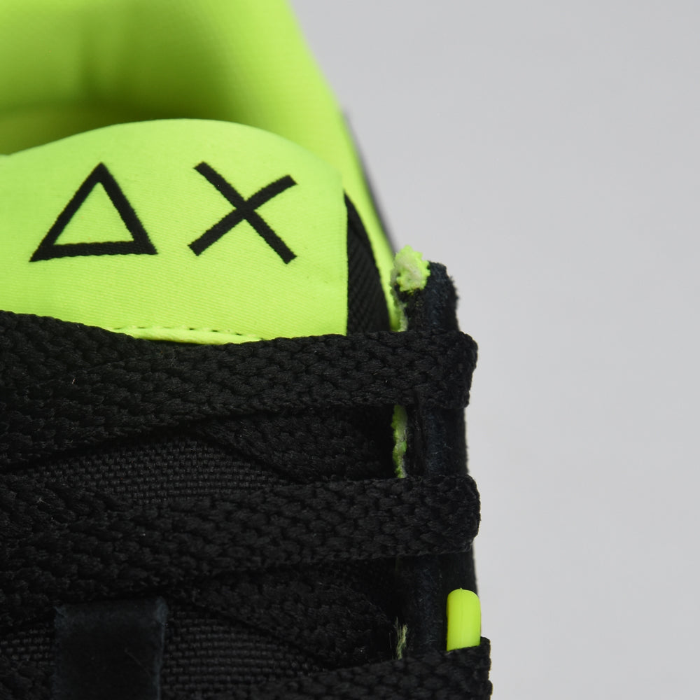 BASKET SUN68 JAKI FLUO 11 NERO Z44115-11