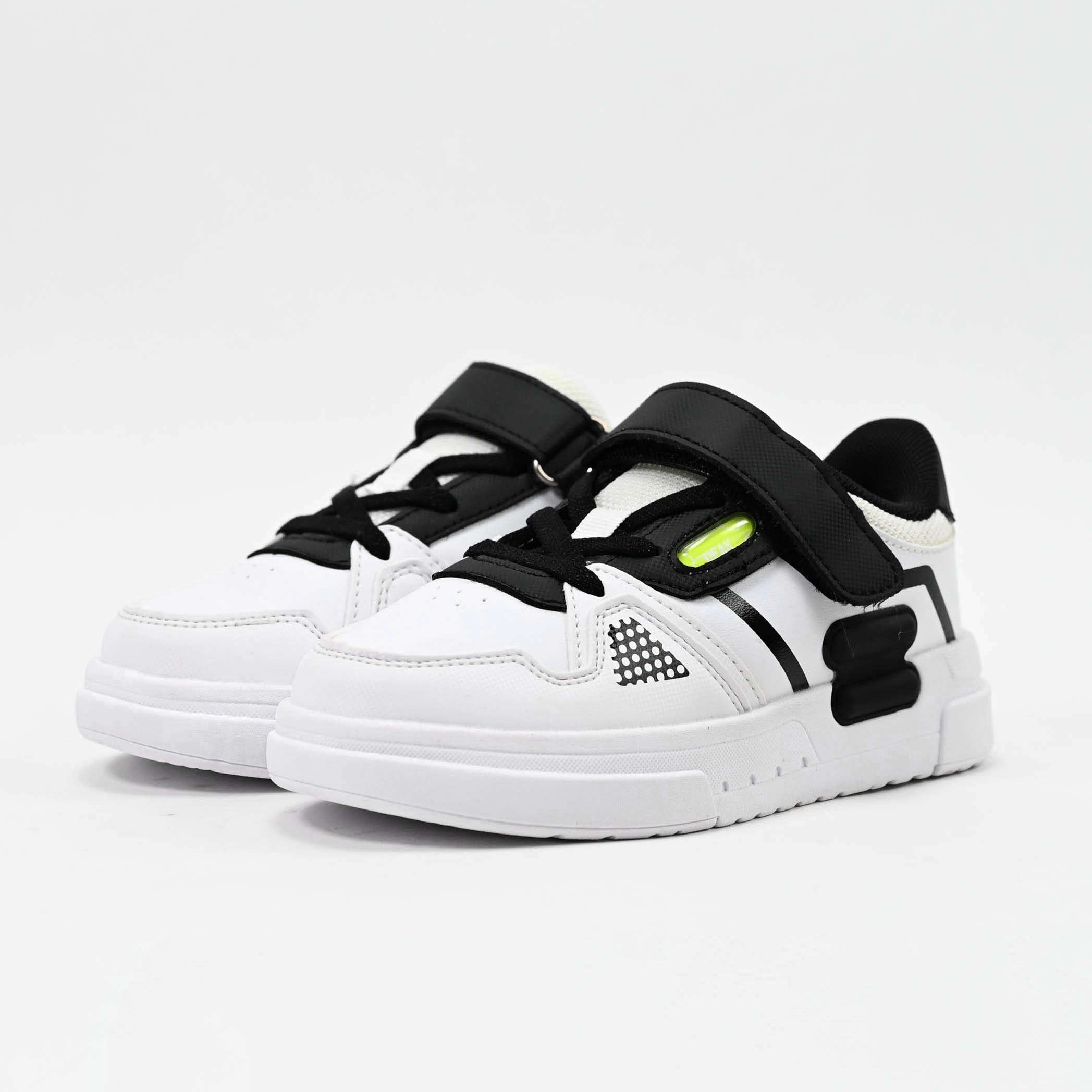 Peak Kid\'s Culture Shoes White Black EK41850B-1020