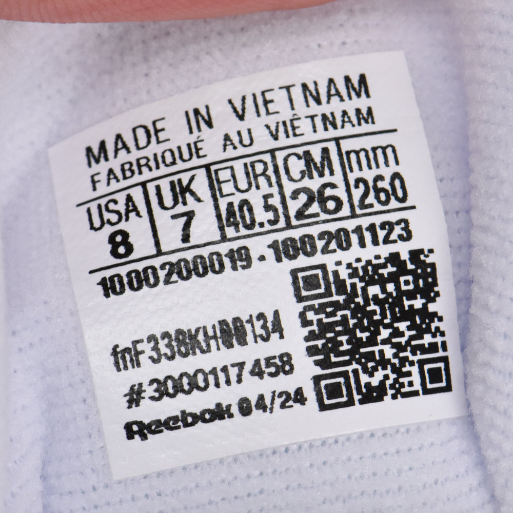 حذاء ريبوك كلاسيك جلد أبيض/أبيض/كحلي 100201123